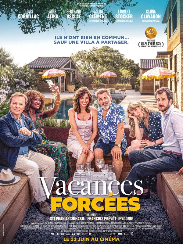 affiche du film vacances forcées