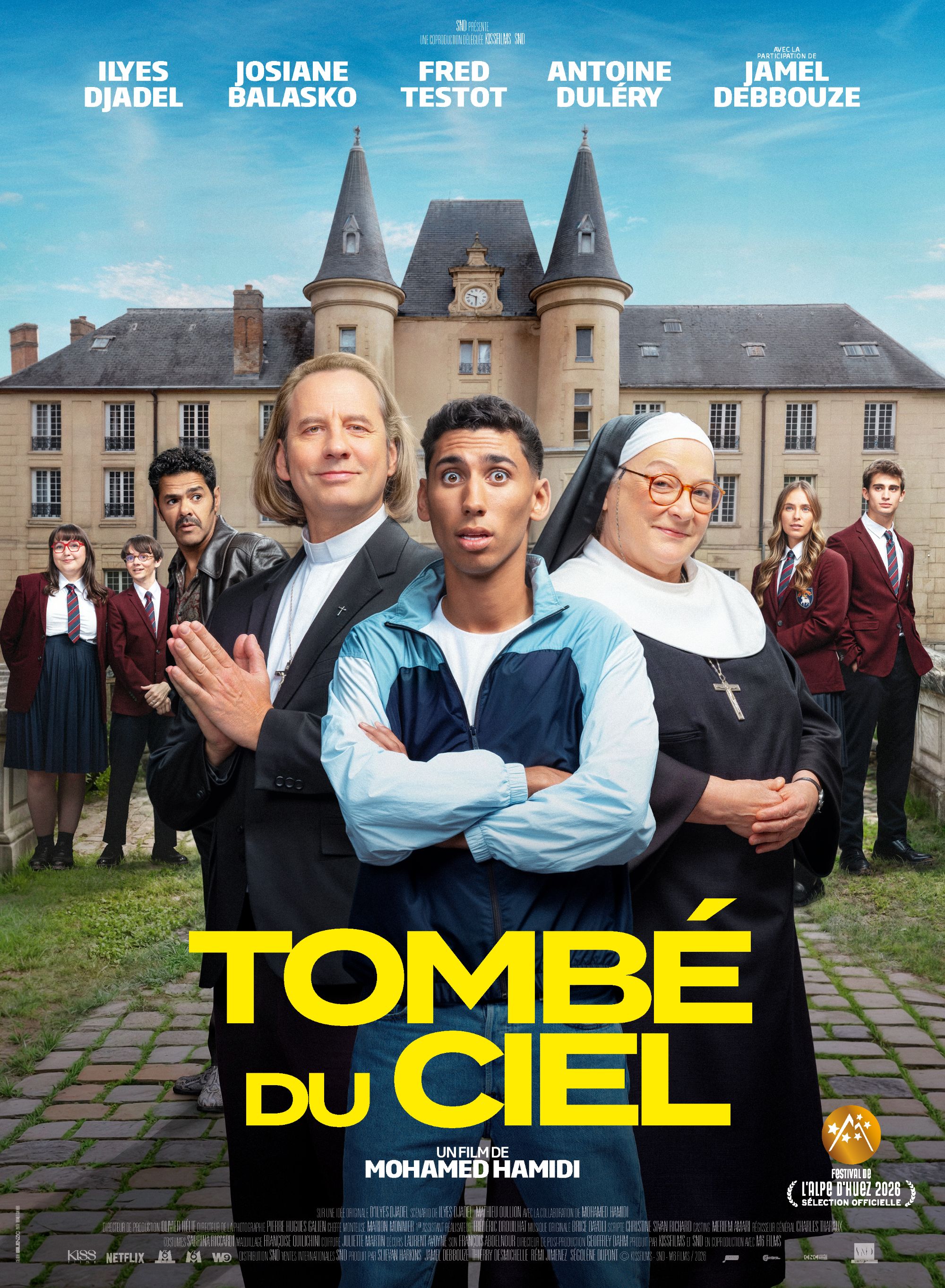 affiche du film tombé du ciel