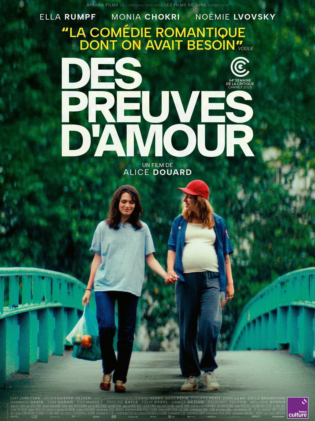 affiche du film des preuves d'amour