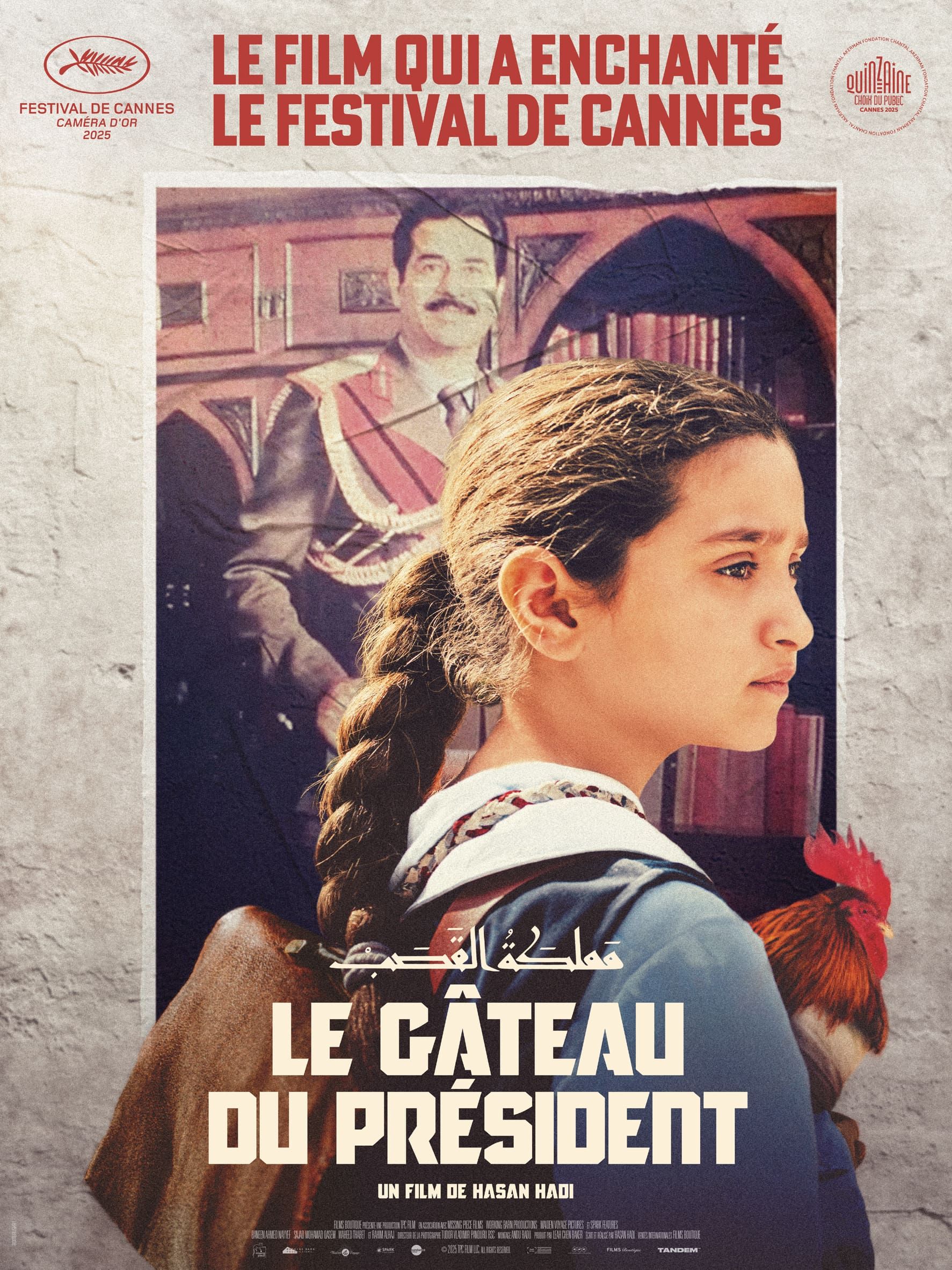 affiche du film le gâteau du président 