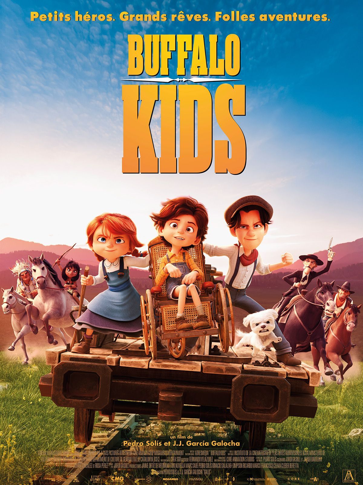 affiche du film buffalo kids