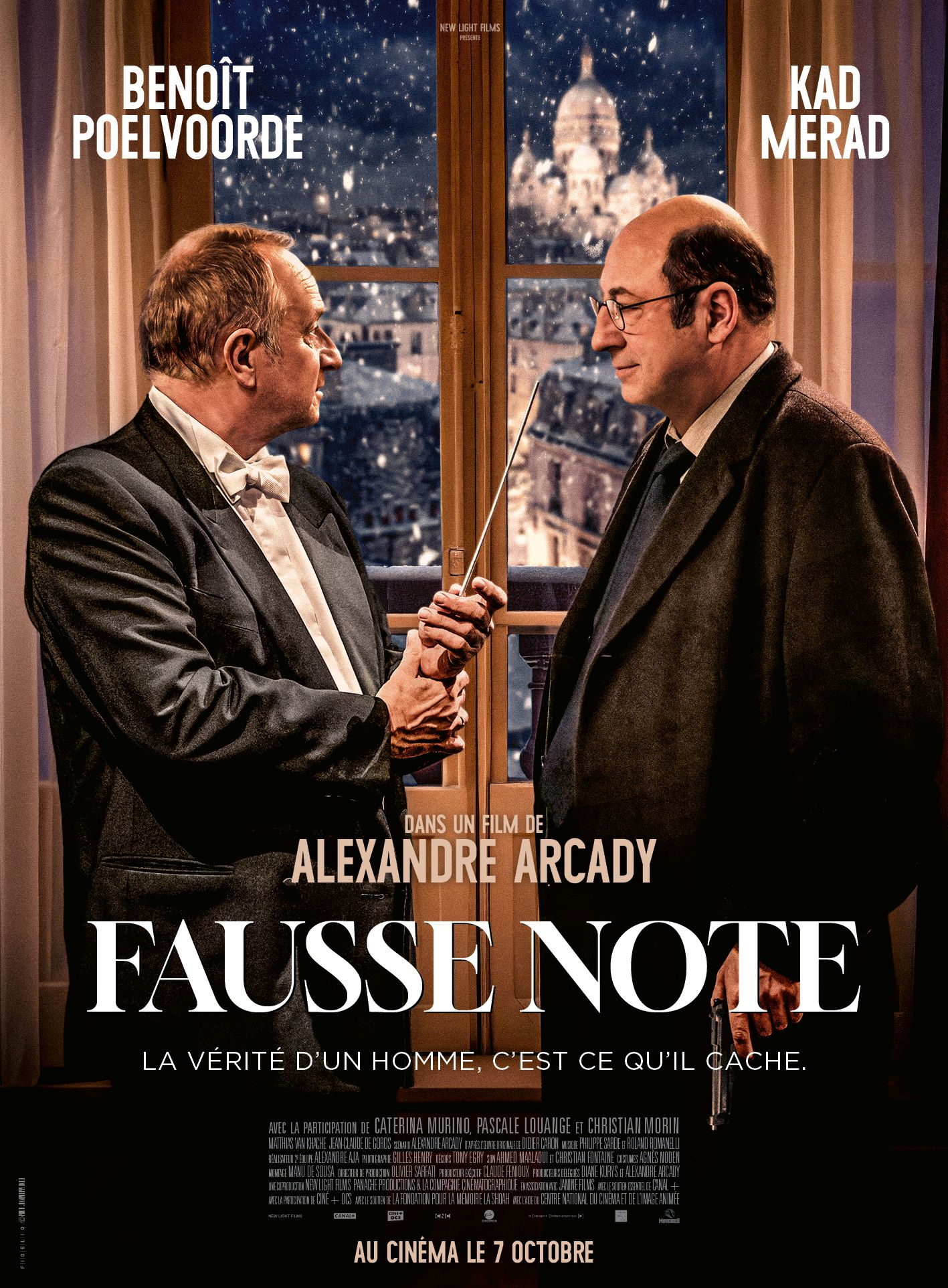 affiche du film fausse note