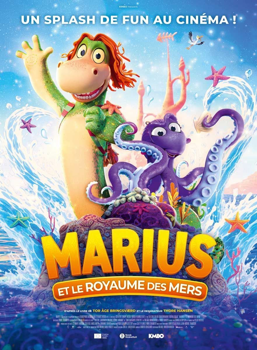 affiche du film marius et le royaume des mers