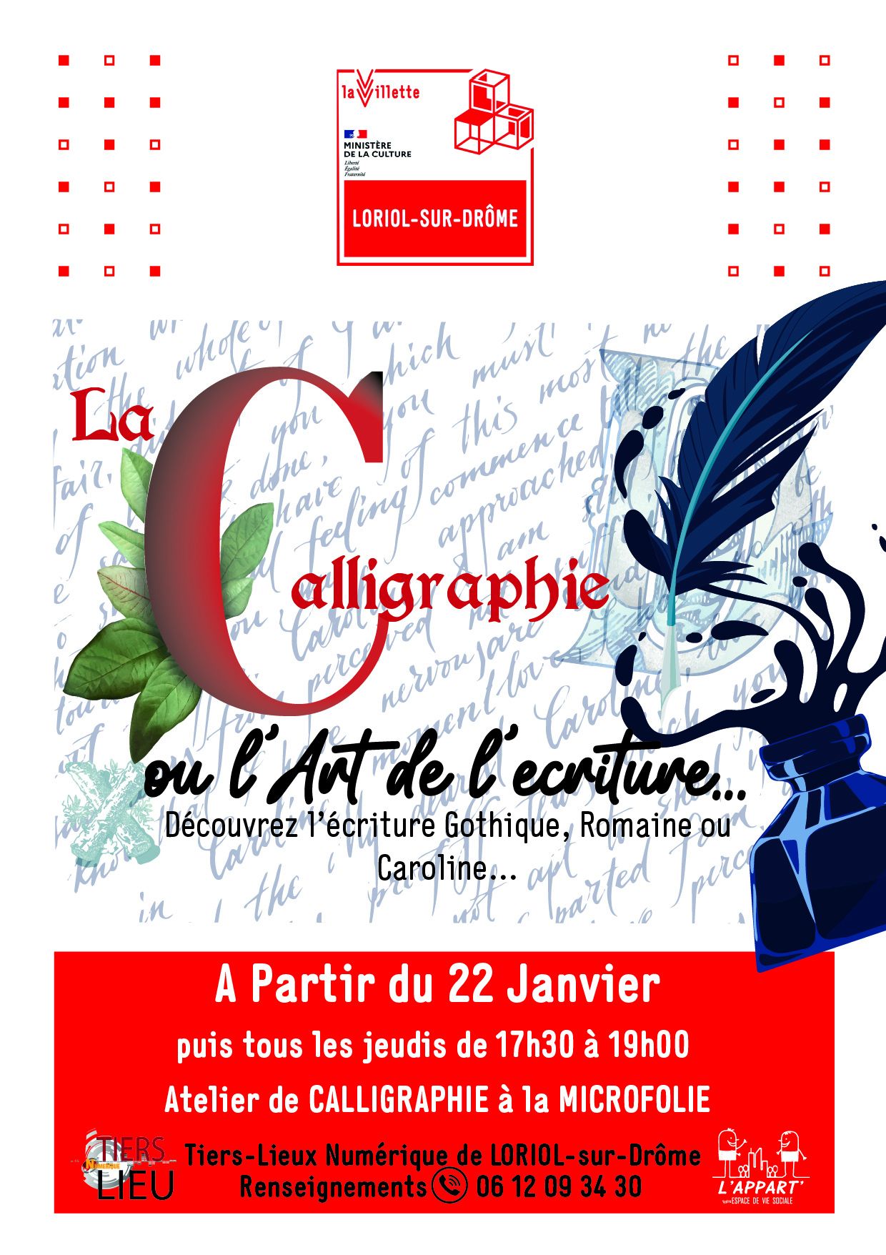 atelier caligraphie