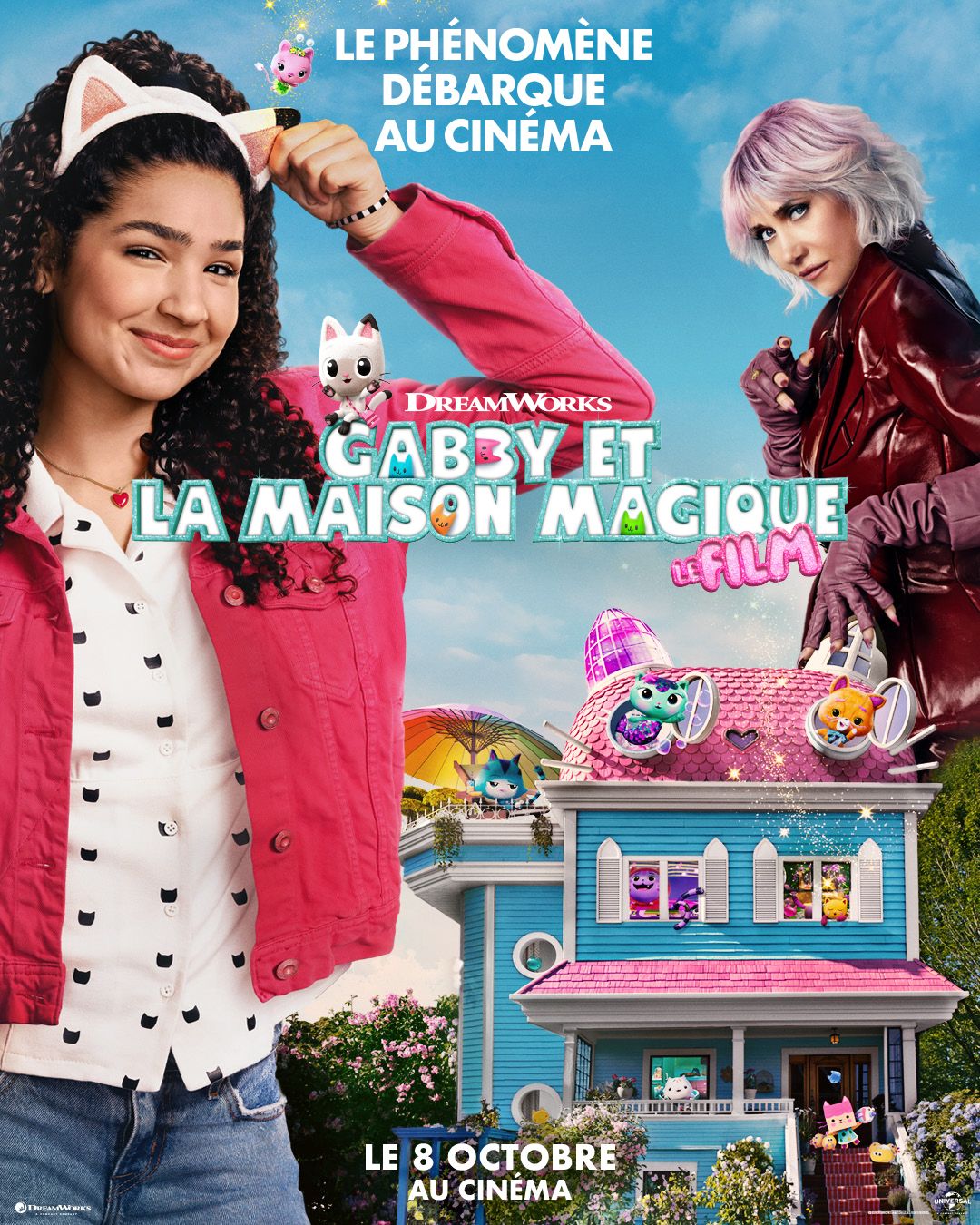 affiche du film Gabby et la maison magique