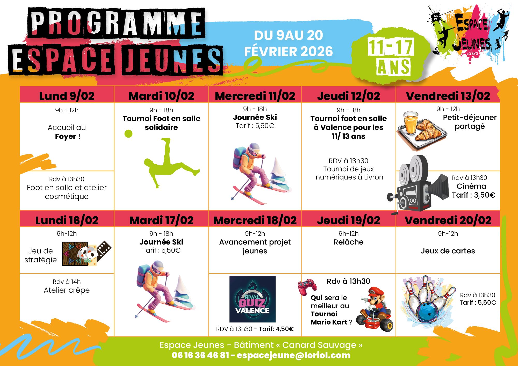 espace jeunes programme