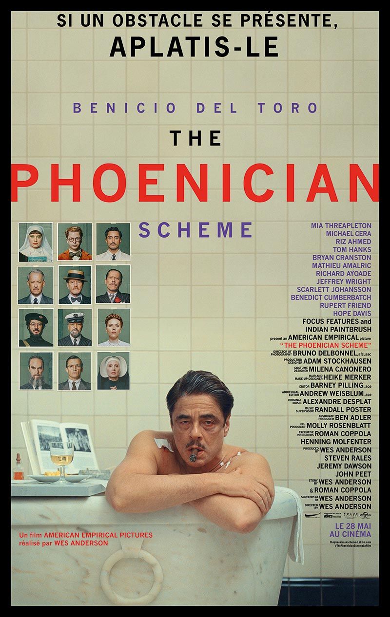 affiche du film the phoenician scheme