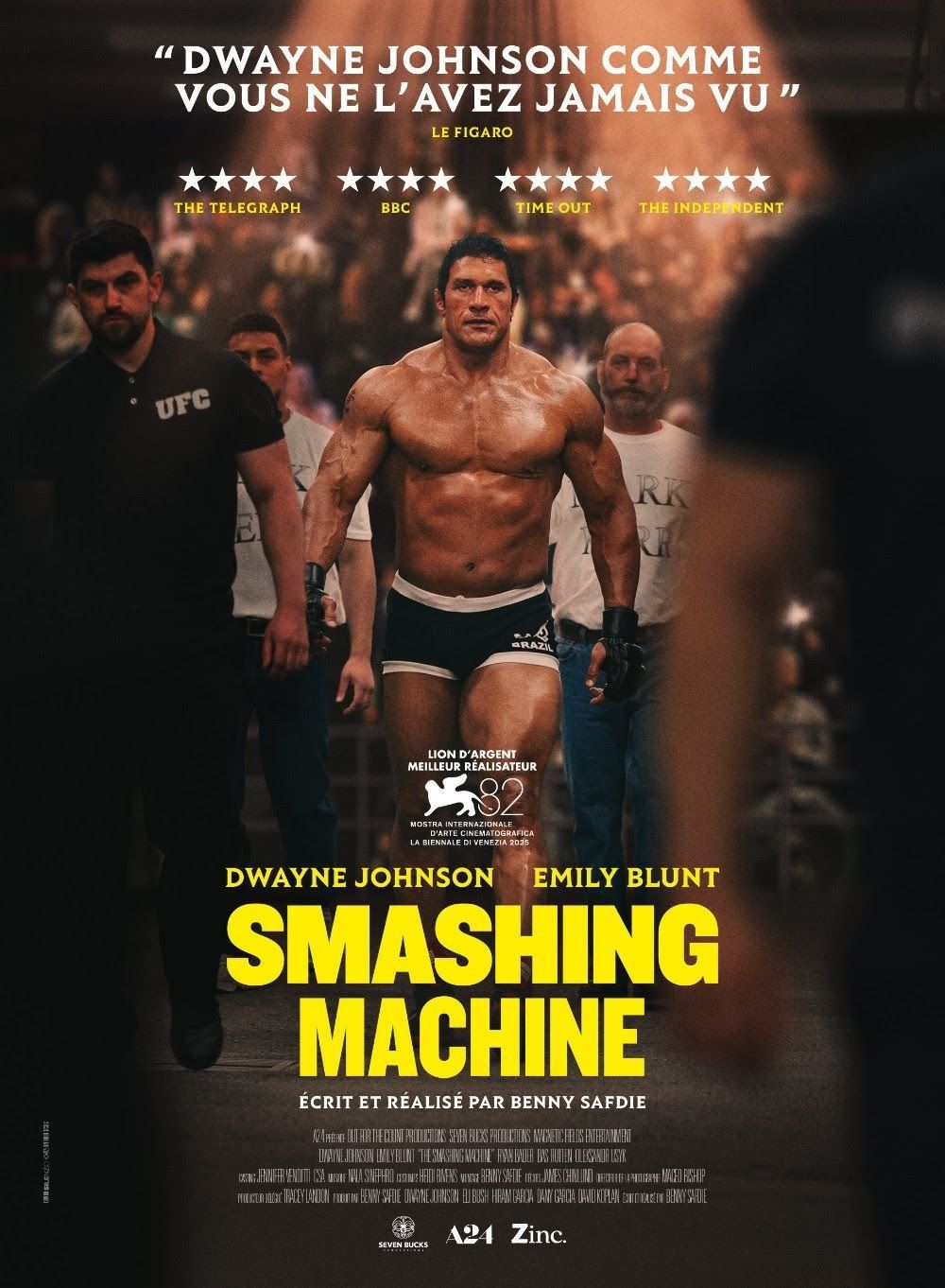 affiche du film smashing machine