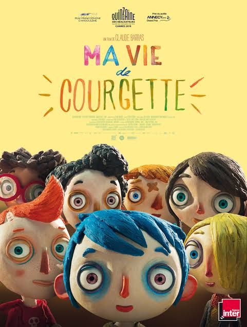 affiche du film ma vie de courgette