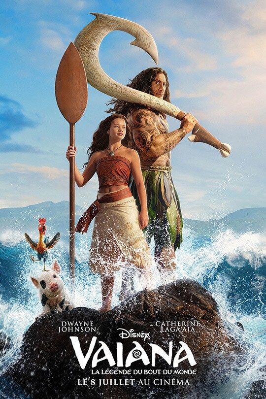 affiche du film vaiana