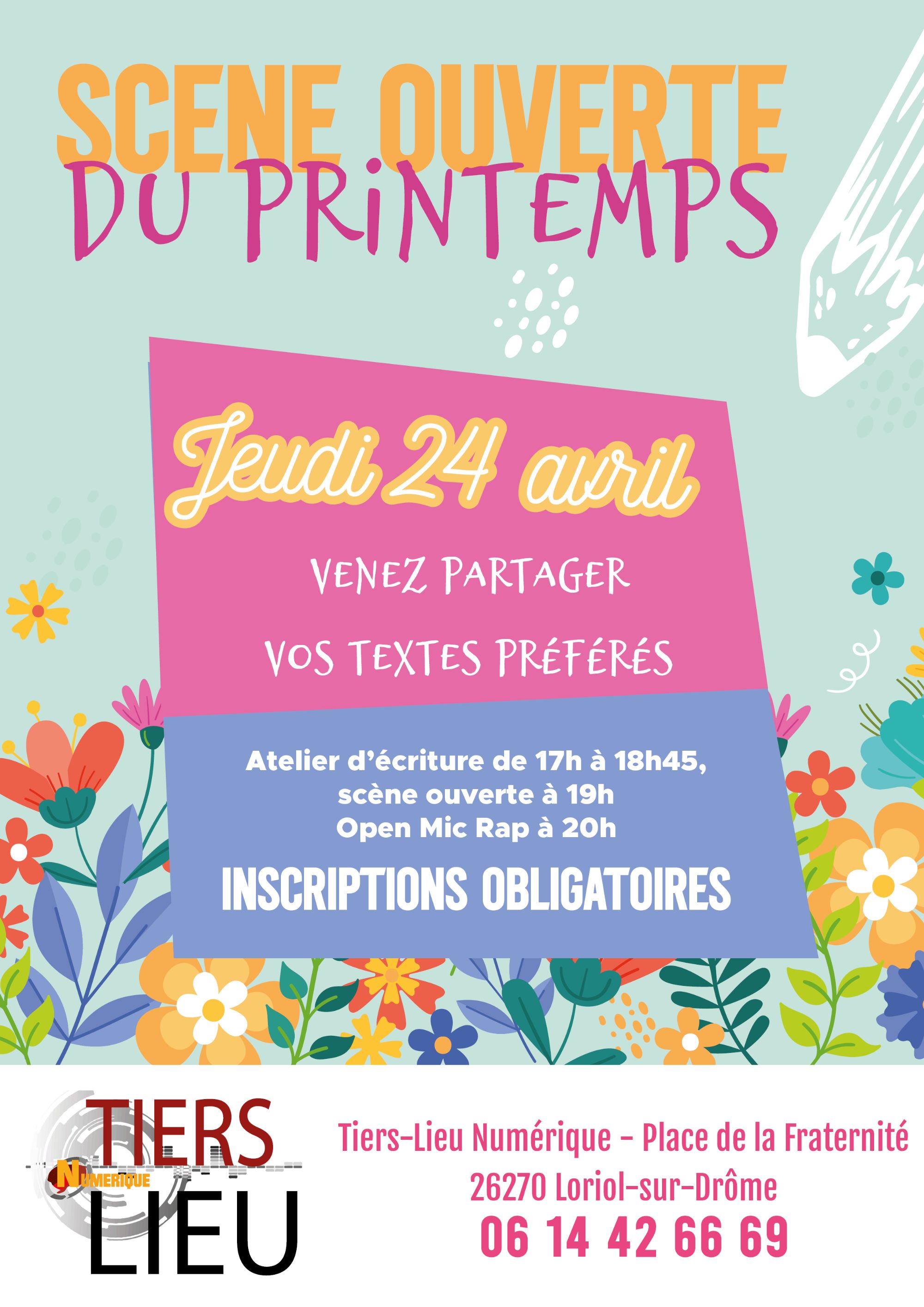 affiche printemps