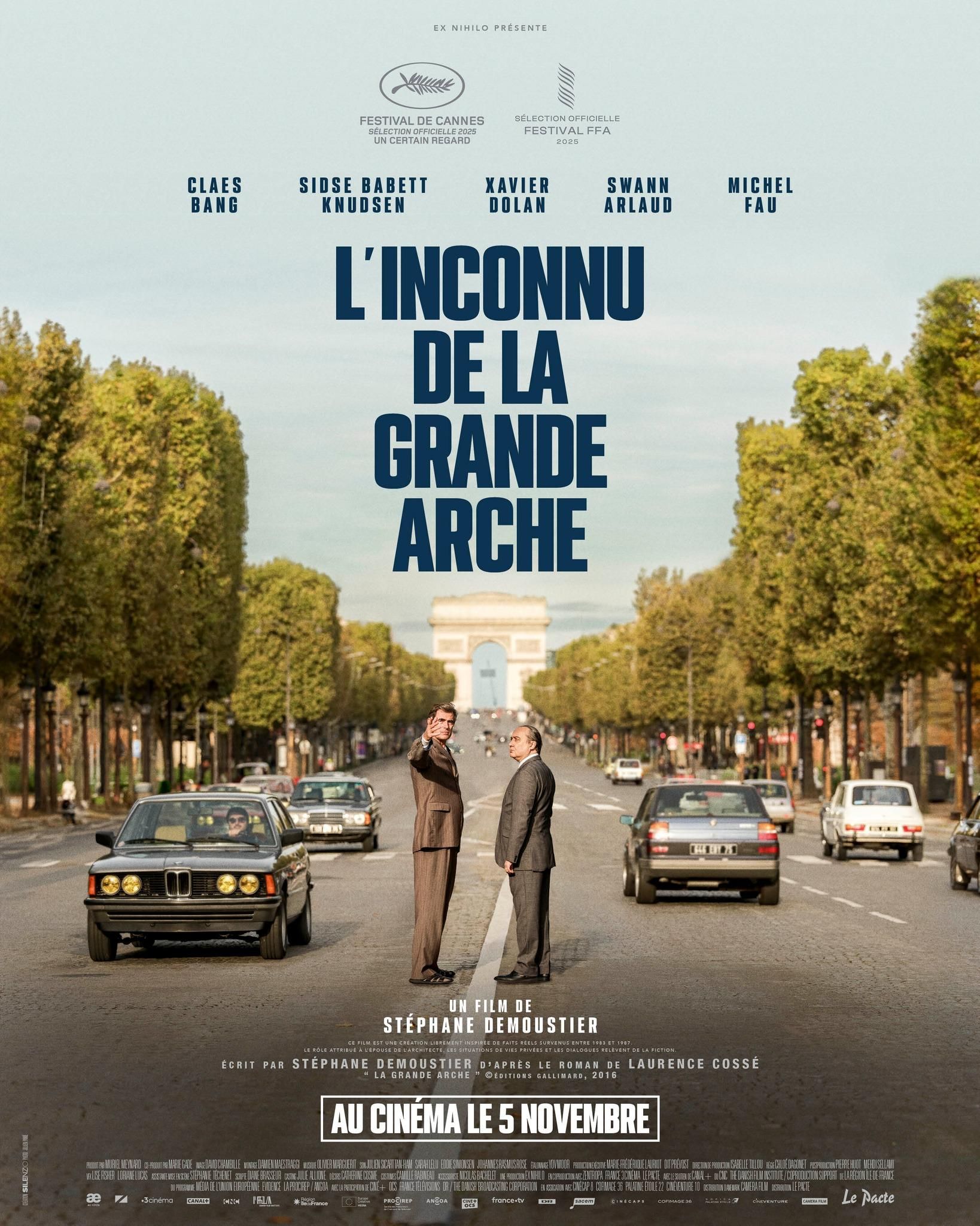 affiche du film l'inconnu de la grande arche