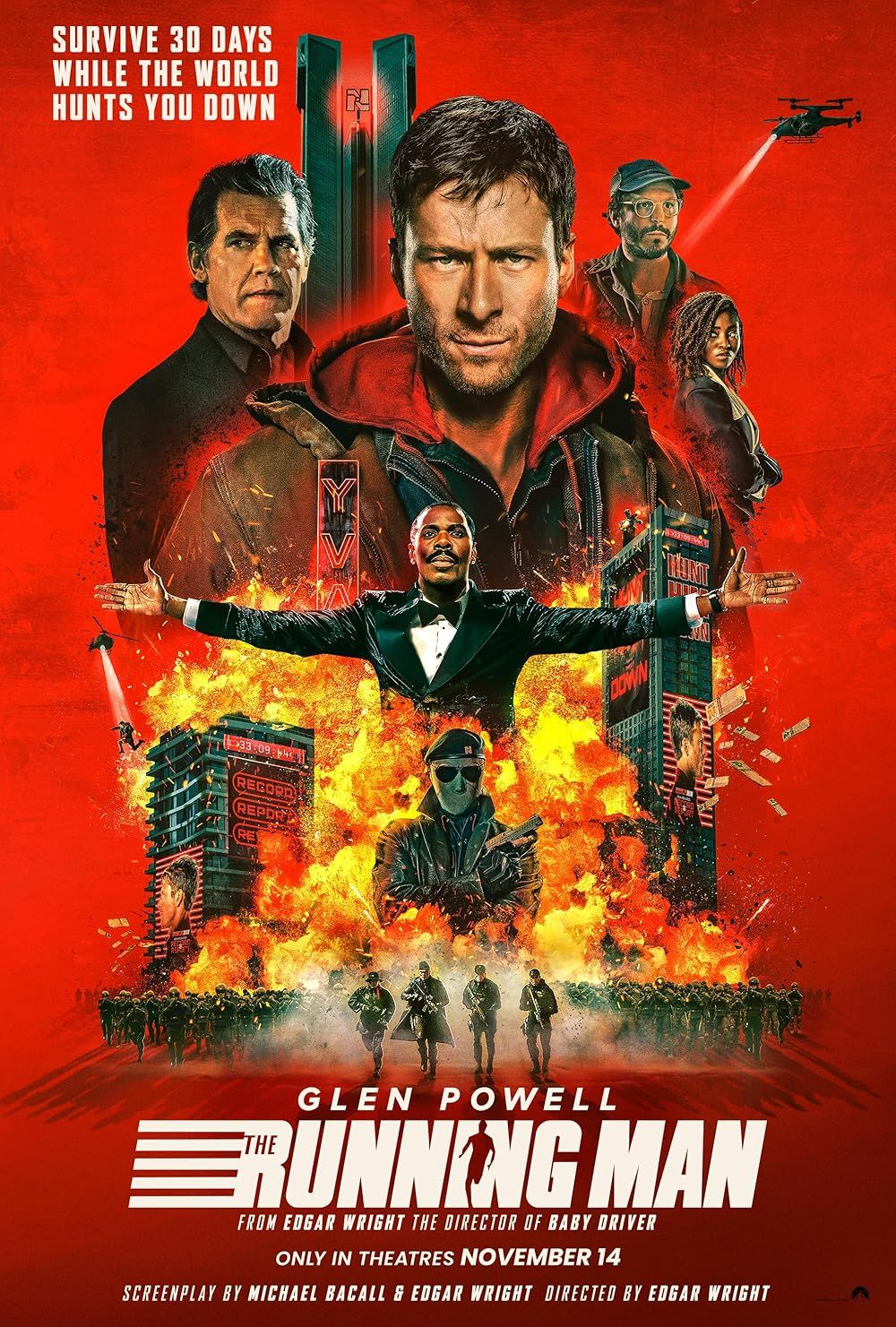 affiche du film running man