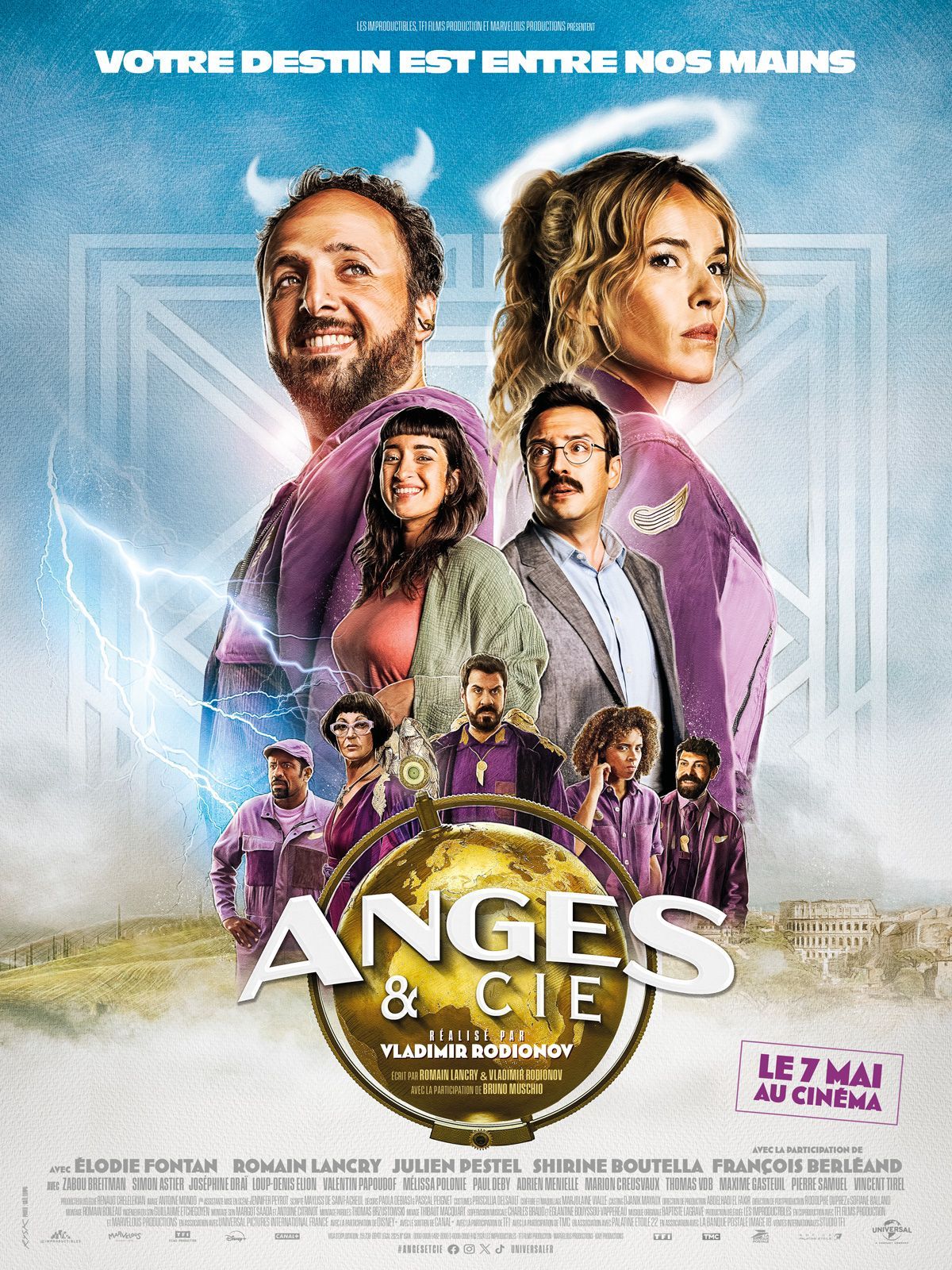 affiche du film anges & cie