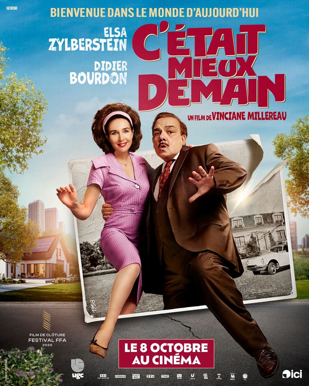 affiche du film c'était mieux demain
