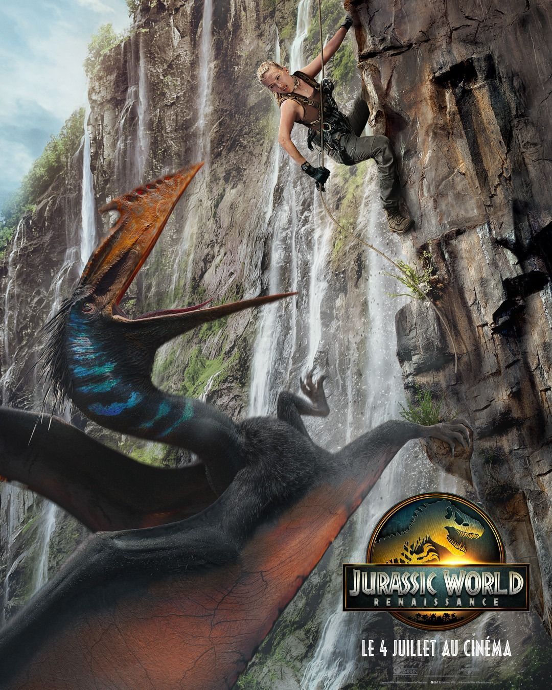 affiche du film jurassic wolrd