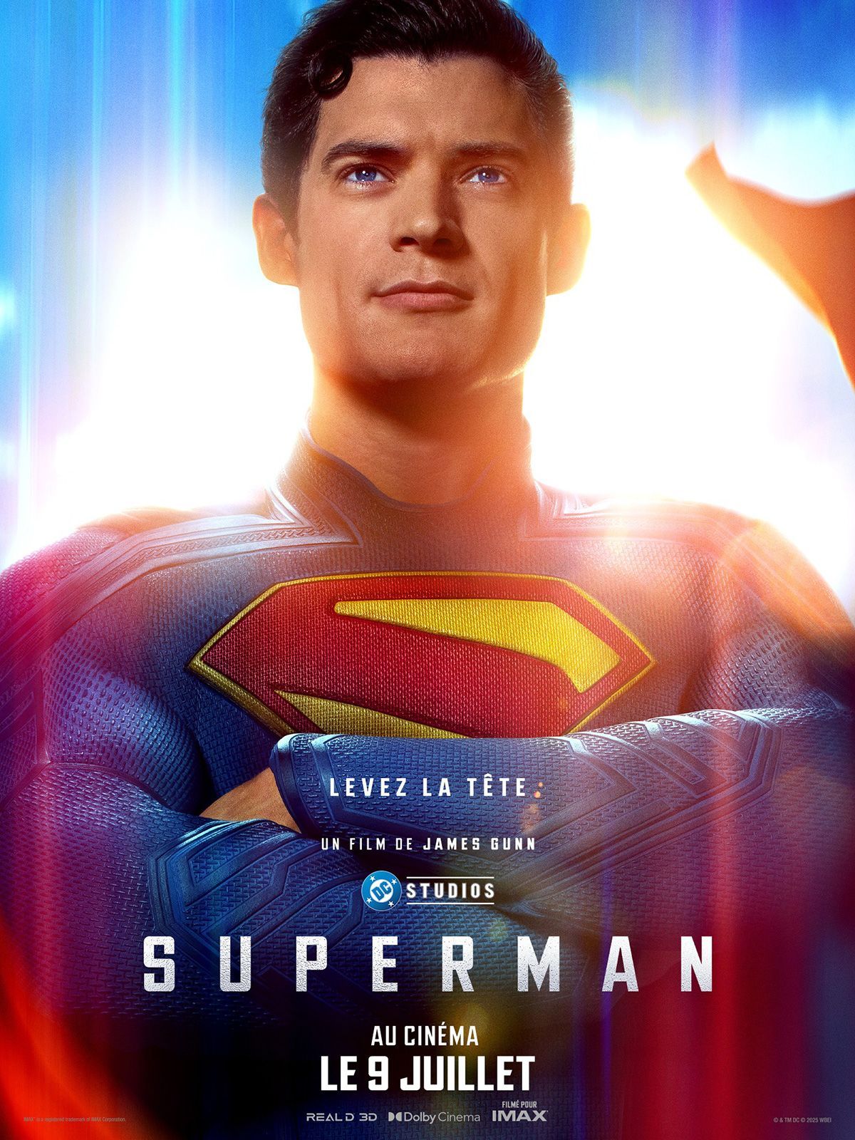 affiche du film superman