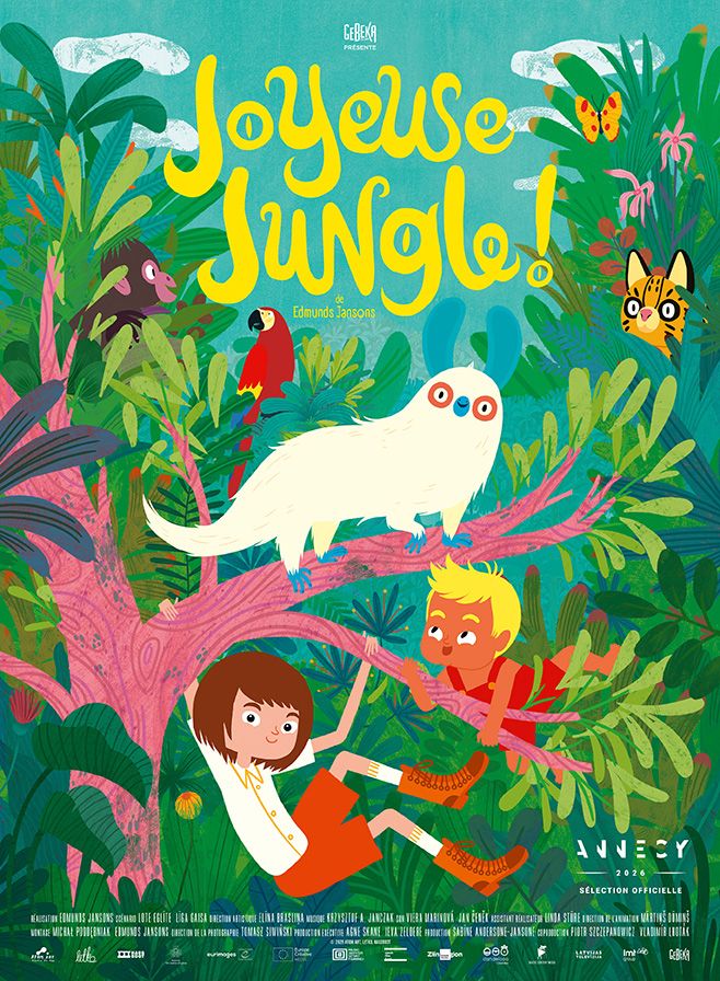 affiche du film joyeuse jungle