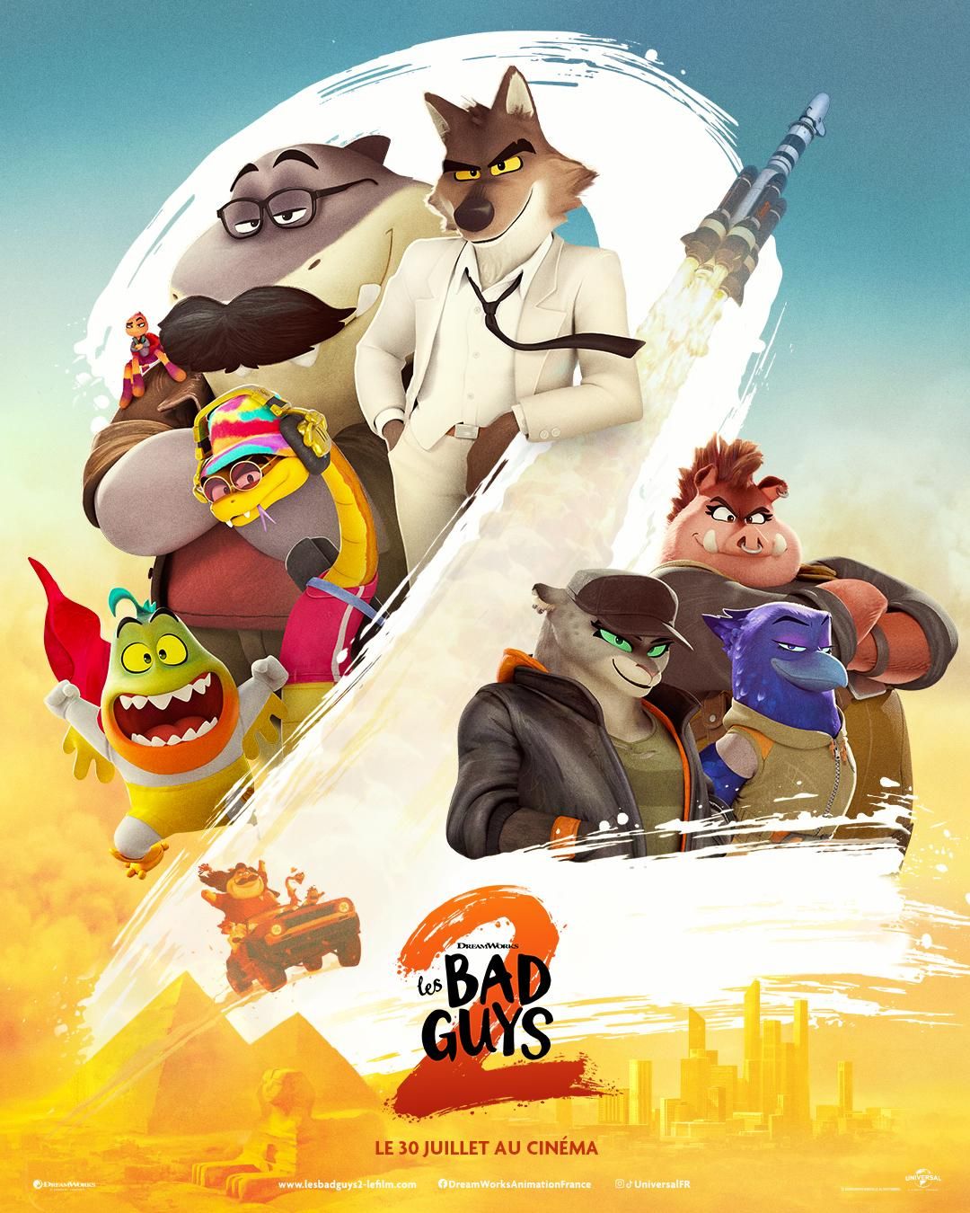 affiche du film les bad guys2