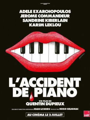 affiche du film l'accident de piano