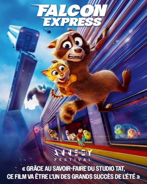 affiche du film falcon express