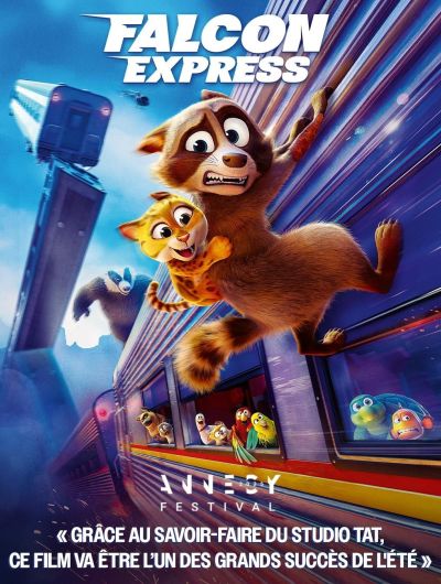 affiche du film falcon express