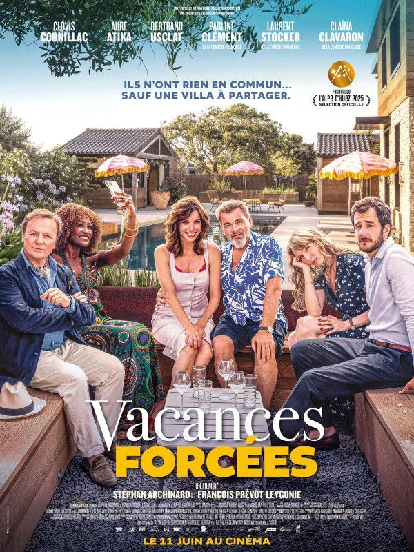 affiche du film vacances forcées